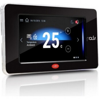 Пользовательский терминал PGR04000WEA00 CAREL pGDX 4,3" Runtime, настенный монтаж, для помещений, Ethernet, встроенный датчик температуры/влажности, звуковой сигнал